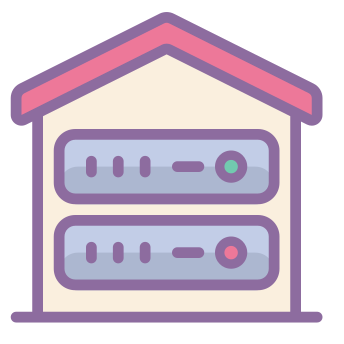 Business hosting plan icon